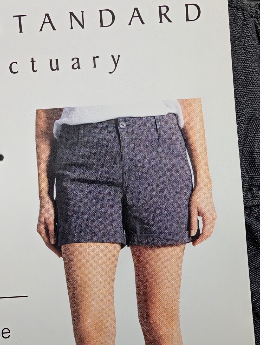 Social Standard by Sanctuary Hero Women Utility Short Gray Size XXL Roll Tab NWT - Picture 6 of 8